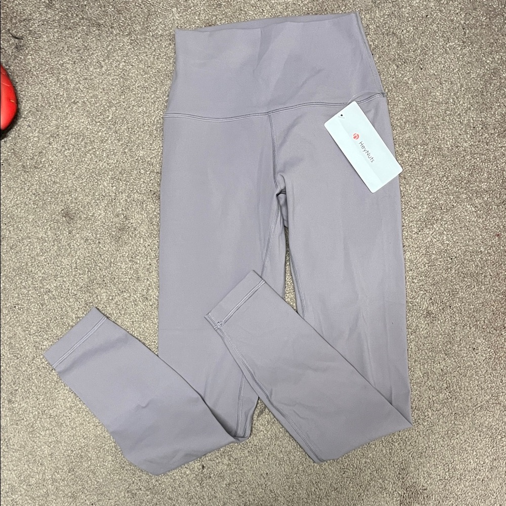 Violet Verbena High-Waisted Leggings